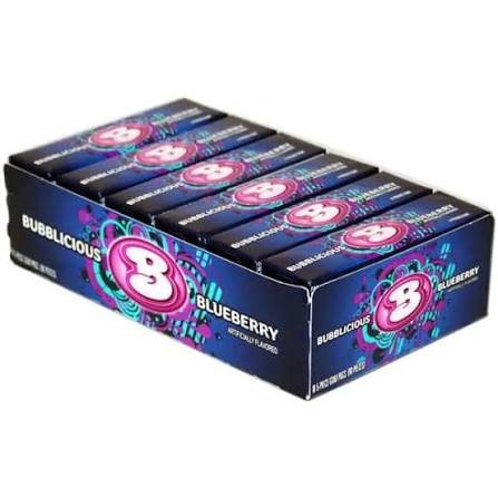 Bubblicious Sour Apple Gum – 40-Piece Value Pack