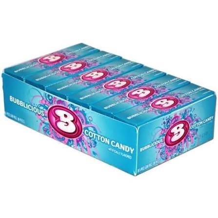 Bubblicious Cotton Candy Gum – 250-Piece Tub