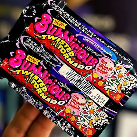 Bubblicious Twisted Tornado Gum – 40-Piece Bulk Pack