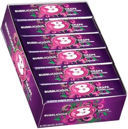 Grape Bubblicious 250-Count